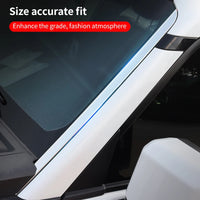 Thumbnail for Front windscreen Car Window Chrome strip For Toyota Land Cruiser 250 Prado Lc250 2024 2025 1958 FJ250