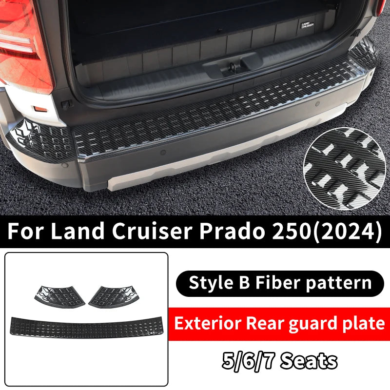 Tail Door Pedal Trunk Trim Exterior For 2024 Toyota Land Cruiser 250