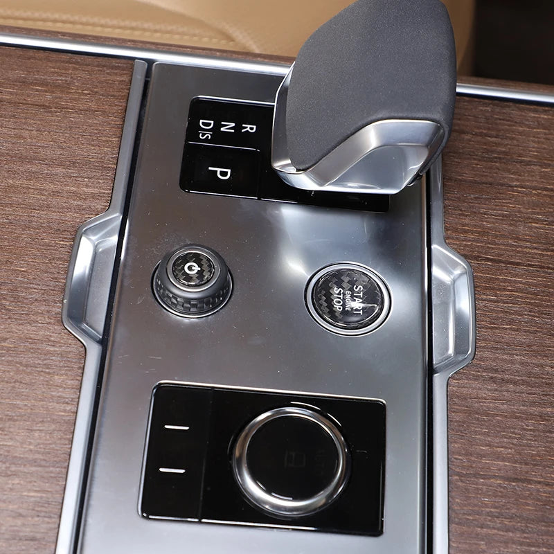 Start stop button carbon style For Range Rover Vogue L460 For Range Ro ...