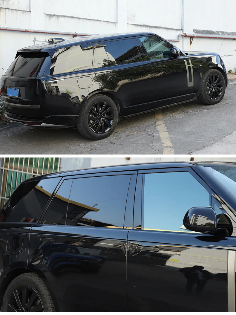 ABS Carbon Fiber/Matte black Exterior Door trim For Land Rover Range Rover Sport /Vogue L460/ L461 2023 2024