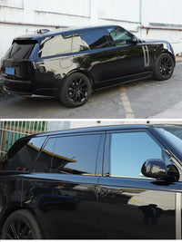 Thumbnail for ABS Carbon Fiber/Matte black Exterior Door trim For Land Rover Range Rover Sport /Vogue L460/ L461 2023 2024