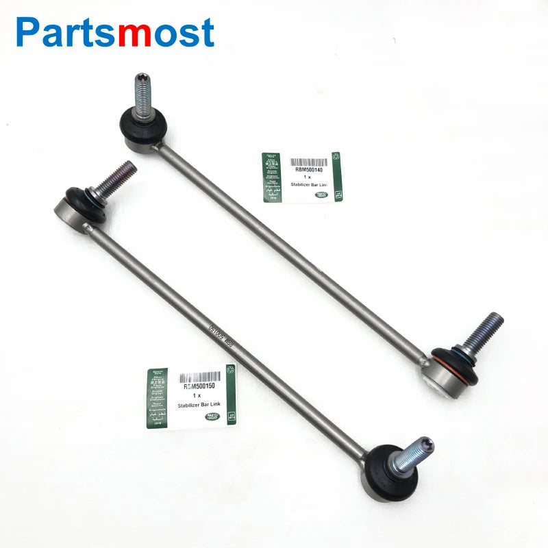 2x FRONT STABILIZER SUSPENSION SWAY BAR LINKS FOR LAND ROVER DISCOVERY LR3 LR4 RANGE ROVER SPORT 2005-2013 RBM500140 RBM500150