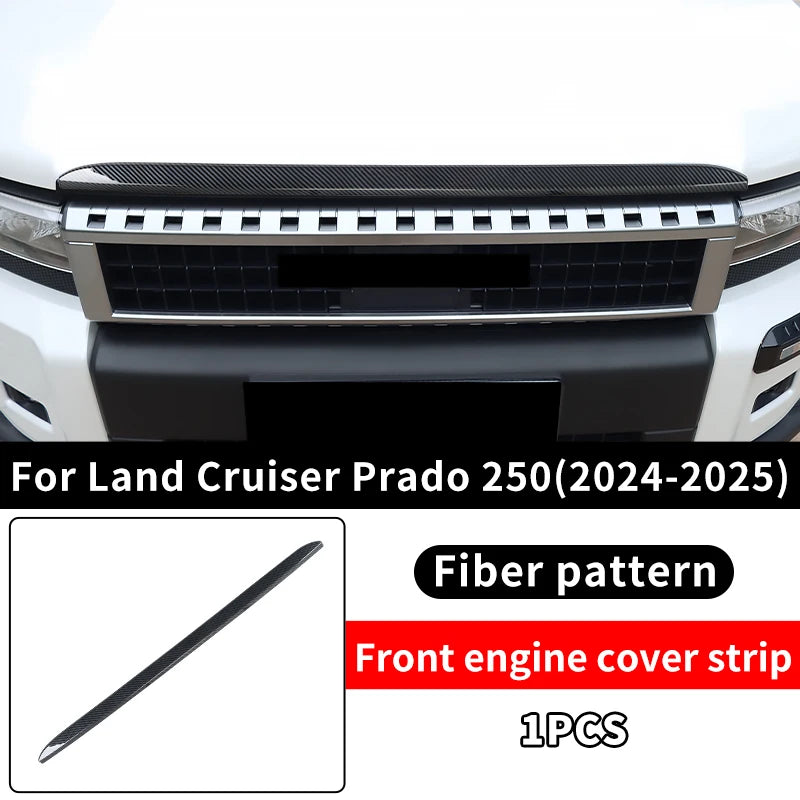 Grille Decoration strip For Toyota Land Cruiser 250 2024 2025 Prado LC250