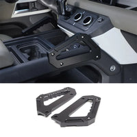 Thumbnail for Aluminum alloy Car Center Console Sides Armrest handle For Land Rover Defender 90 110 130 2020-2024