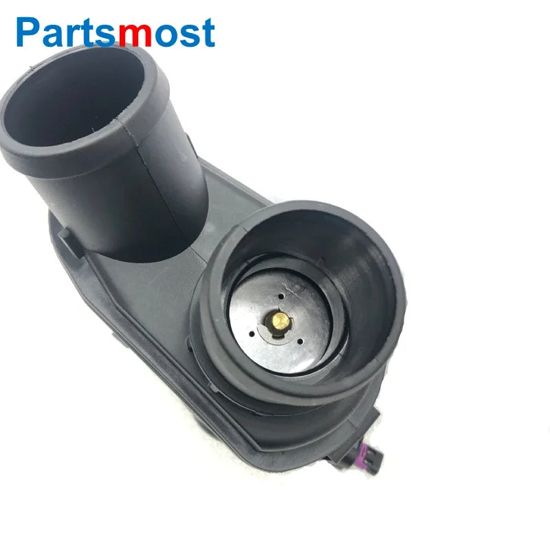 3.0 V6 Petrol Auto Thermostat Housing w/ Sensor for LR4 Range Rover RR Sport 14- New Discovery Velar LR062498 LR069809 LR095895