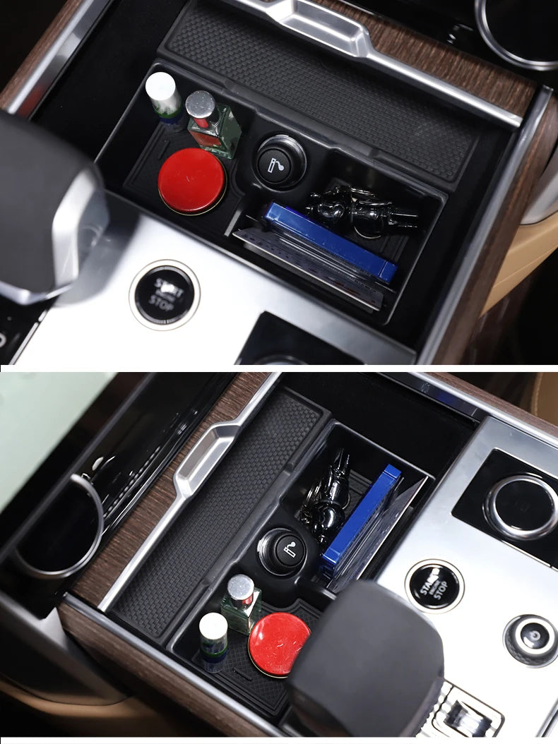 ABS Black Car Central Control Multi-Function Storage For Land Rover Range Rover Vogue L460 2023