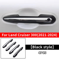 Thumbnail for For Toyota Land Cruiser 300 2024 2021 ABS Chrome Plating Outer Door Handle Replacement LC300 Exterior Accessories ZX VXR GX GXR