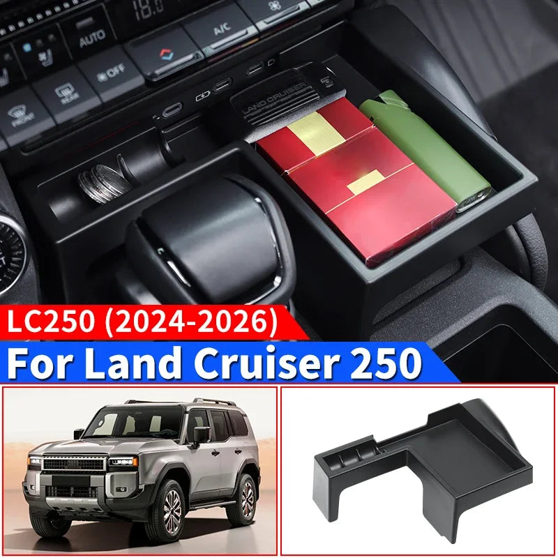 Central Control Storage Box Organiser – Toyota Land Cruiser Prado LC250 / J250 (2024–2025)