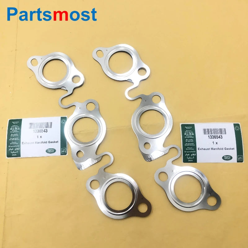2.7L 3.0L V6 DIESEL EXHAUST MANIFOLD GASKET FOR LAND ROVER DISCOVERY 3 LR4 RANGE ROVER SPORT VELAR JAGUAR XF XJ C2S30281 1336543