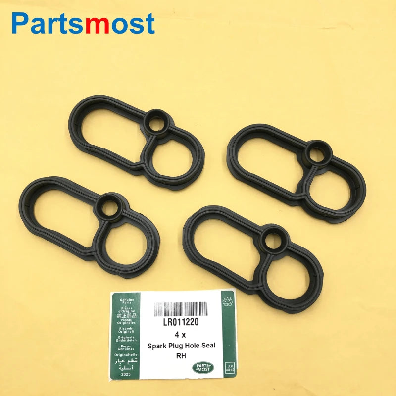 5.0L PETROL VALVE COVER GASKET LR010882 LR010789 SPARK PLUG HOLE SEAL LR011220 LR014345 FOR LR4 RANGE ROVER SPORT VELAR DEFENDER