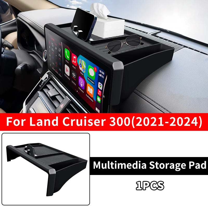 Multimedia display Back Storage Protection sleeve cover For 2021-2024 Toyota Land Cruiser 300  LC300