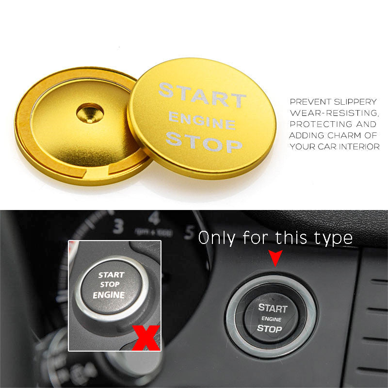 Engine Start Stop Button Cover for Range Rover & Discovery (2010-2023)