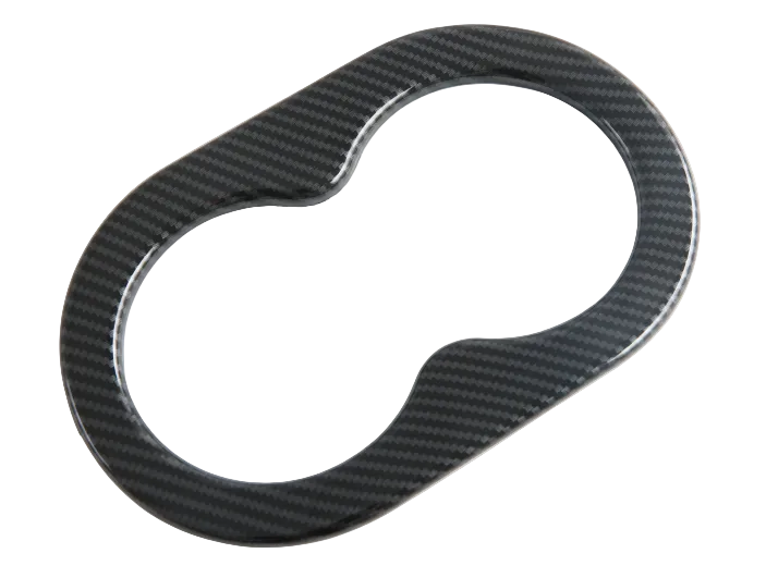 Abs Carbon Fibre Rear Cup Holder cover for Jaecoo J7