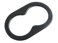 Thumbnail for Abs Carbon Fibre Rear Cup Holder cover for Jaecoo J7