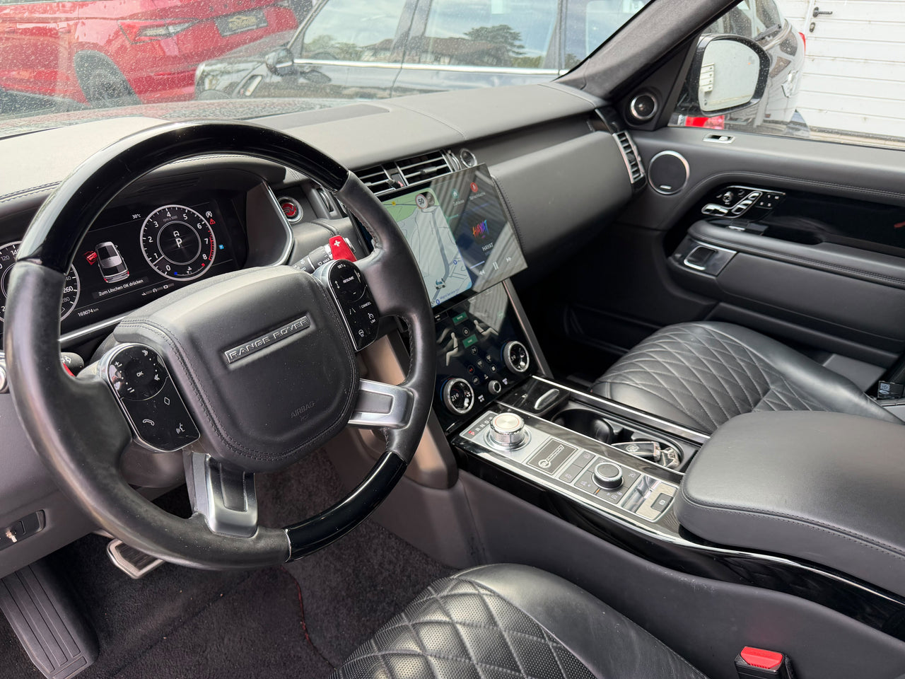 Actualización de pantalla Android flotante de 13,3 pulgadas para Range Rover Sport L494 / Vogue L405 2013-2018