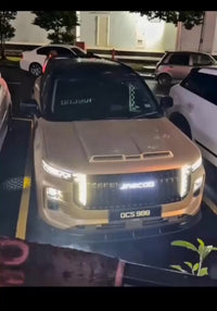 LED Gloss Black Centre Grille for Jaecoo J7