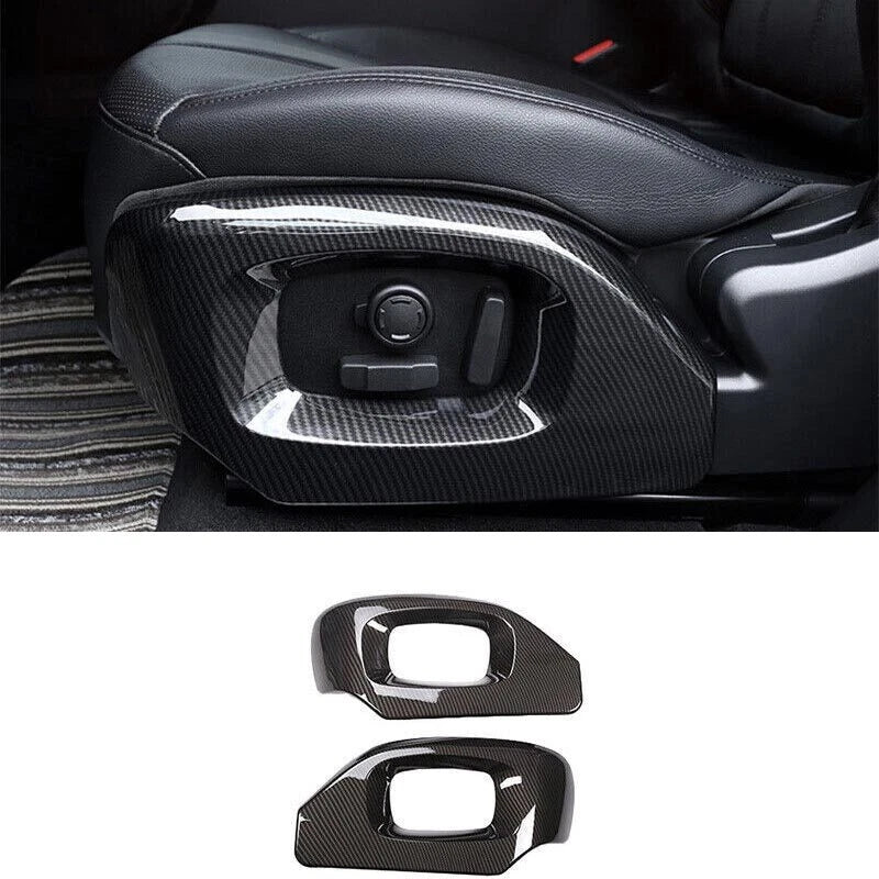 Embellecedor de asiento de fibra de carbono - para Discovery 5/ Range Rover Sport/ Range Rover Velar 2014-2020