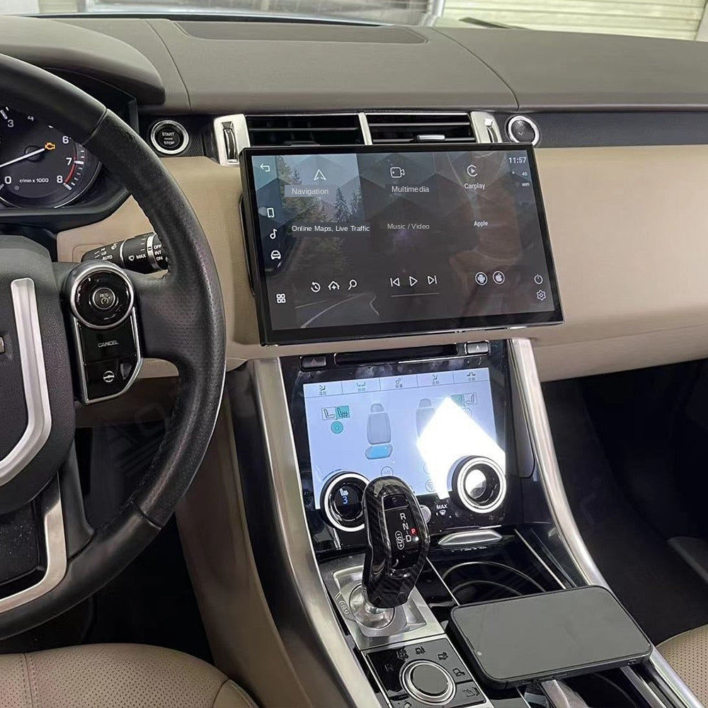 13.3-Inch Floating Android Display Upgrade for 2013-2022 Range Rover Sport L494 and Vogue L405