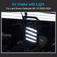 Thumbnail for Air Intake with LED Lights for Land Rover Defender 90 110 2020-2024