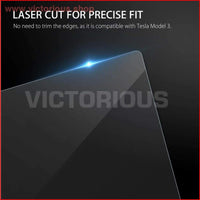Thumbnail for 15 Inch Car Screen Protector Clear Tempered Glass For Tesla Model 3 Navigation Protection Car