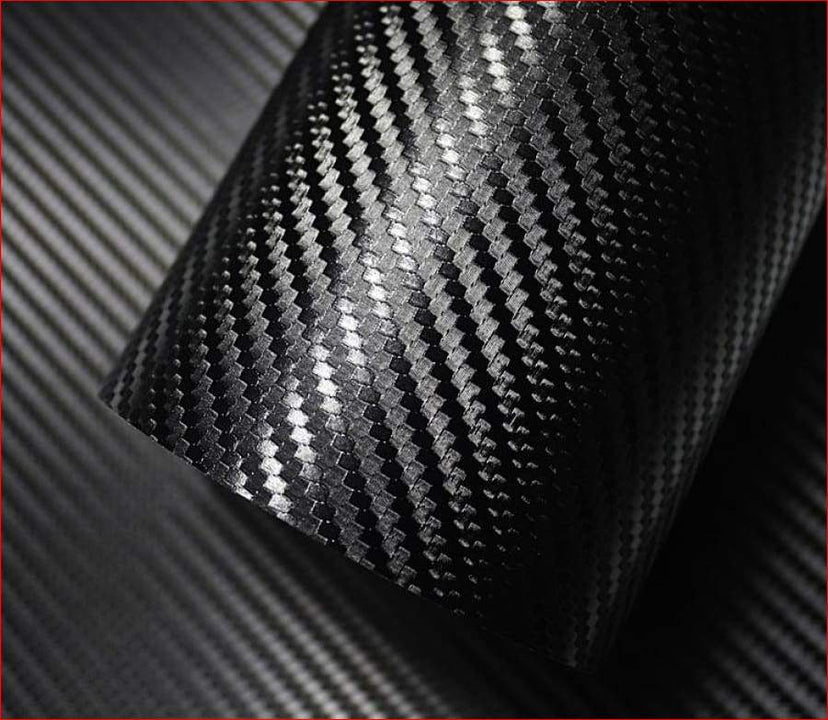 let Rettidig kutter 3D Carbon Fiber Vinyl Waterproof Adhesive/Adhesive Cover Black Suitabl –  Victorious Automotive
