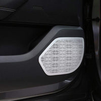 Thumbnail for 4Pcs For Land Rover Range Rover Velar 2017 2018 Car Aluminum Alloy Door Speaker Cover Panel Trim