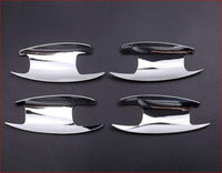 Thumbnail for 4Pcs For Mercedes Benz W213 E Class 16-17 W205 C-Class Glc X253 Abs Chrome Polish Silver Door Bowl