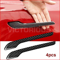 Thumbnail for 4Pcs Matte Black Protector Stickers Waterproof Anti-Scratch Decals Diy Door Handle Wrap Cover For