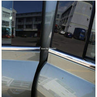 Thumbnail for 4Pcs/set Stainless Steel Car Window Decoration Cover Horizontal Trim For Land Rover Defender 110 130