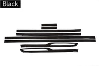 Thumbnail for 8Pcs/set Dynamic Decoration Strips For Land Rover Range Velar 2018 Black Car
