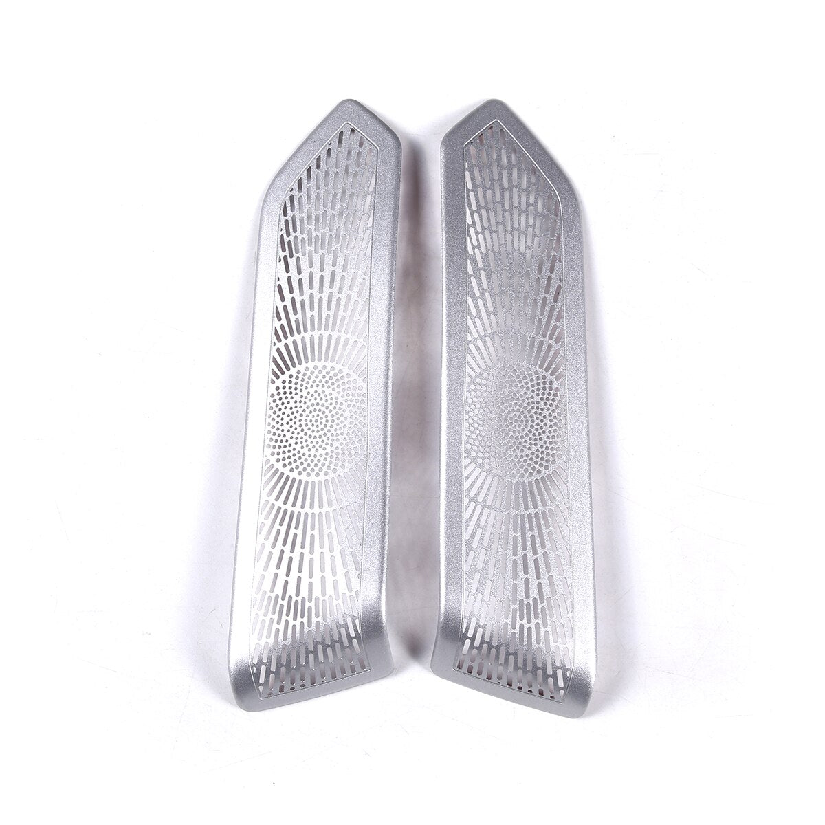 Stainless steel Silver Car A-pillar Audio Speaker Tweeters Covers For Land Rover Range Rover Vogue L460 2023