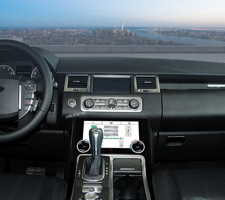 Climate Control Screen Upgrade panel for Range Rover Sport L320 2010-2 ...