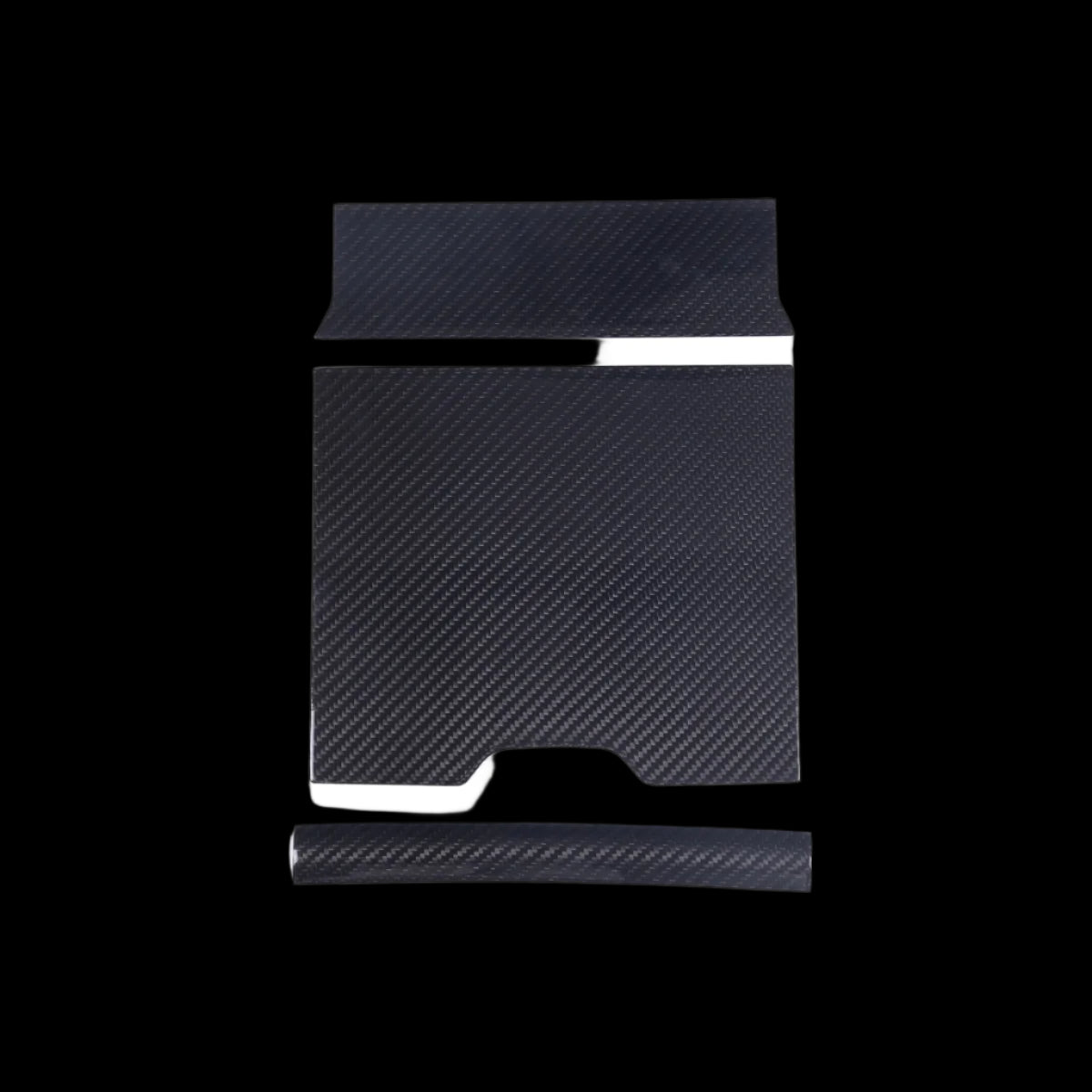Real Carbon Fiber Car Rear Air Vent Panel Cover For Range Rover Vogue ...