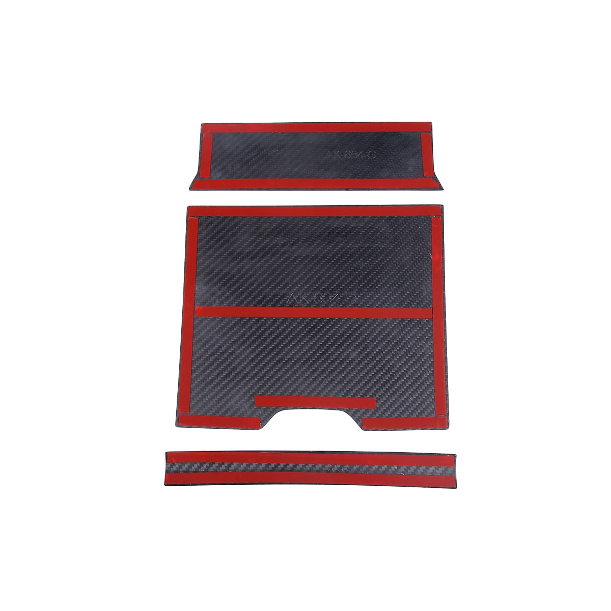 Real Carbon Fiber Car Rear Air Vent Panel Cover For Range Rover Vogue ...