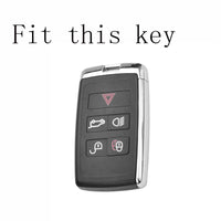 Thumbnail for Range Rover Landrover modern key cover with H keyring