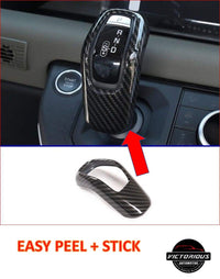 Thumbnail for Carbon Fibre Style Gear Shifter Cover for Land Rover Defender 2020 L663