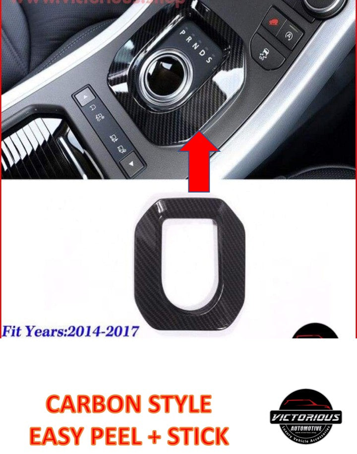 Carbon Fibre Gear Shift Surround for Land Rover Range Rover Evoque 2012-2017