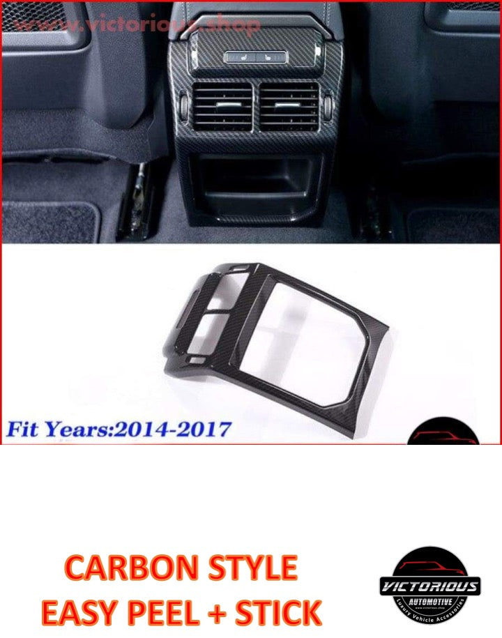 Carbon Fibre Rear Air Conditioning Vent/ for Land Rover Range Rover Evoque 2012-2017