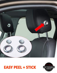 Thumbnail for Head Pillow Adjustment Decoration Button Trim for Range Rover Velar 2017