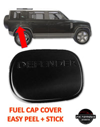 Thumbnail for Carbon Fuel Tank Cover Cap or GAS Tank Cap - Defender L663 2020
