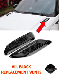 Thumbnail for Exterior Hood Air Vent Outlet Wing Trim for Land Rover Range Rover Evoque