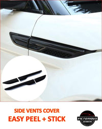 Thumbnail for Range Rover Evoque Black side Air Vent Outlet Cover Trim 2012-2017