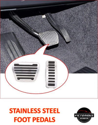 Thumbnail for Stainless Steel Car Gas Fuel Brake Pedal For Defender 2020/ Range Rover Vogue