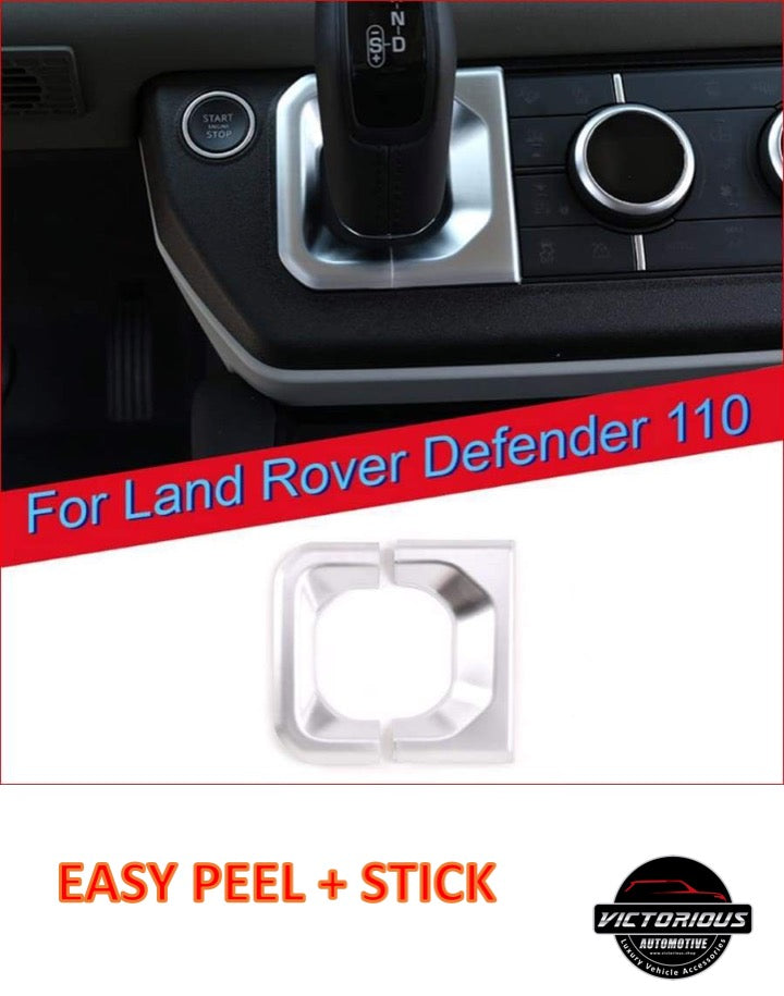 Chrome Gear Shift Surround Trim for Land Rover Defender 110 2020