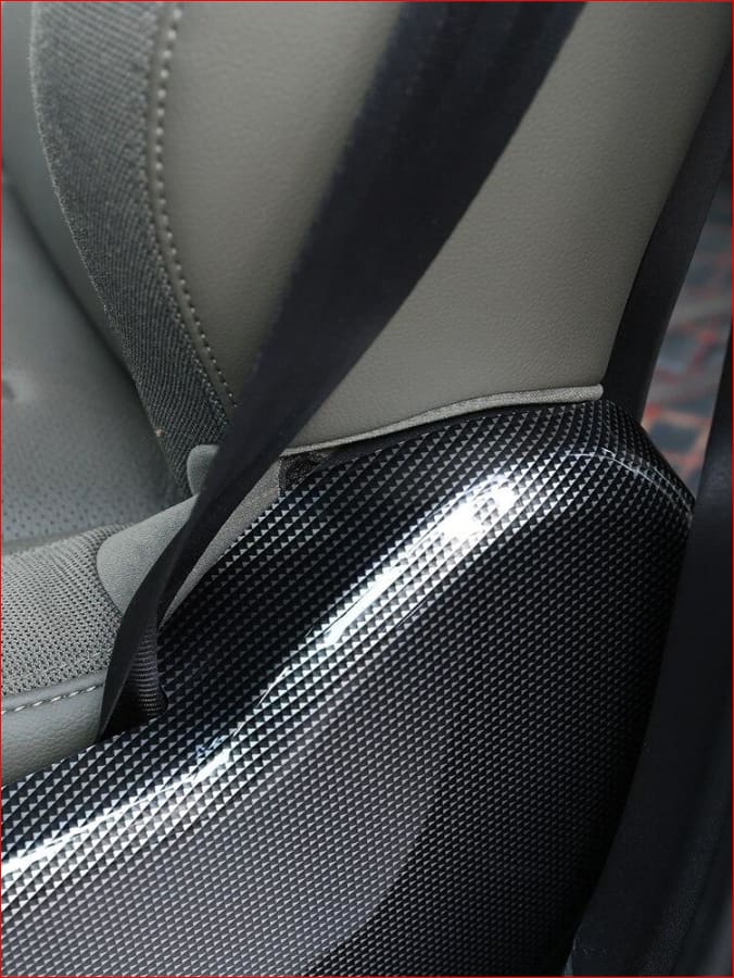 Abs Carbon Fiber Car Seat Adjustment Frame Side Cover For Land Rover Defender 110 2020-2021 Car