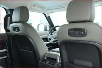 Thumbnail for Abs Carbon Fiber Seat Back Usb Port Panel Frame For Defender 2020 110 Car