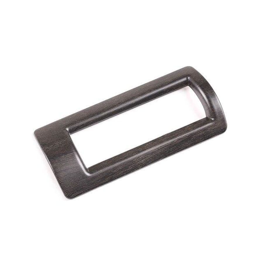Abs Chrome/oak Wood Grain C-Pillar Air Conditioning Outlet Frame Trim For Land Rover Defender 110