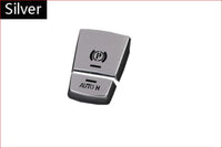 Thumbnail for Aluminium Alloy Car Handbrake Cover Trim Stickers For Bmw 5 Series Gt X3/x4/x5/x6 Silver Car