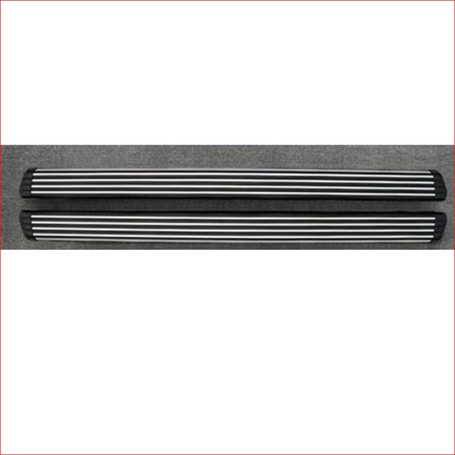 Aluminium Side Step Pedal Running Board Nerf Bar Protector - Black All New Defender L663 2020 2021