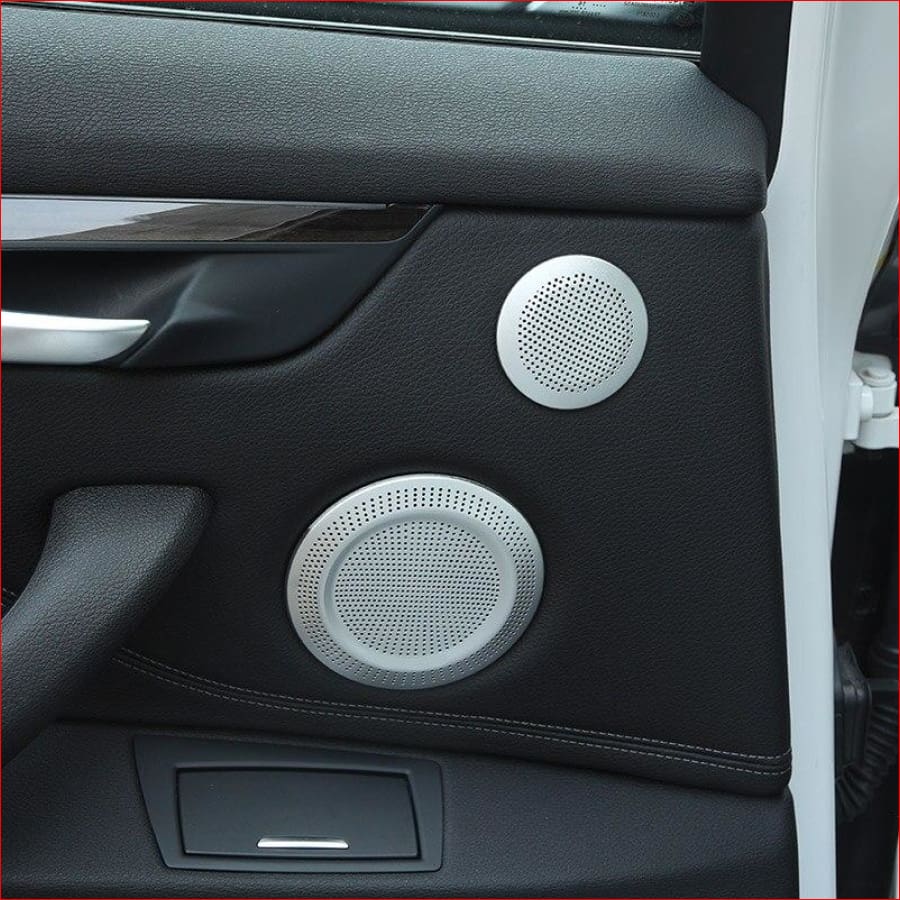 Aluminum Alloy Car Door Speaker Cover Trim For Bmw X1 F48 2016-2019 X2 Car